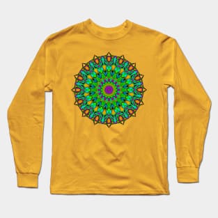 Spiral Mandala Long Sleeve T-Shirt